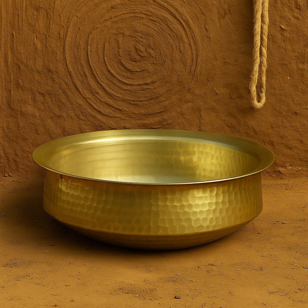 Brass Lagan for Biryani & Indian Curries
