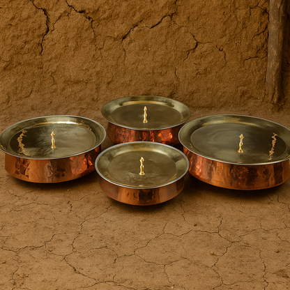 Copper Lagan for Biryani & Indian Curries
