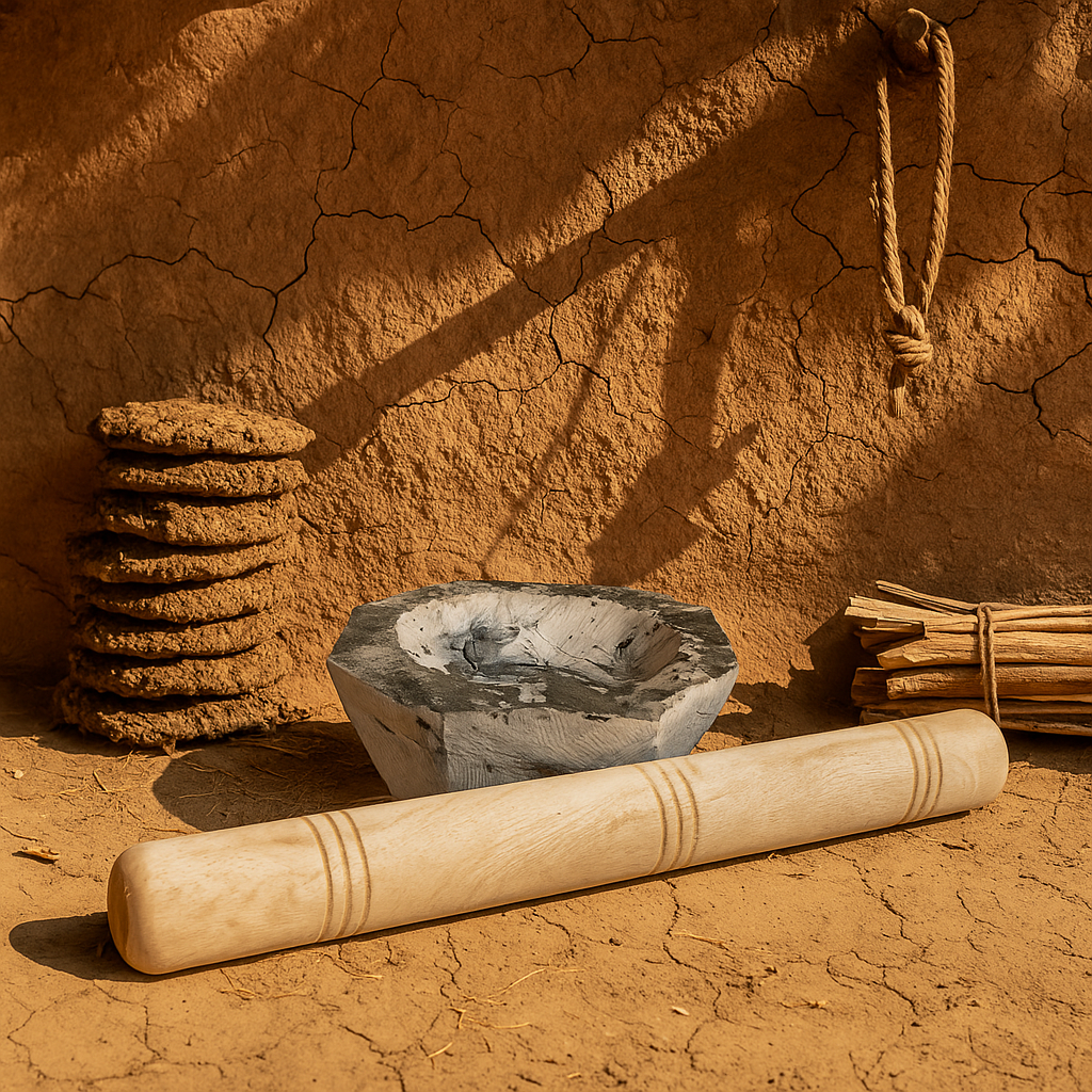 Traditional Dori Sota – Mortar &  Pestle