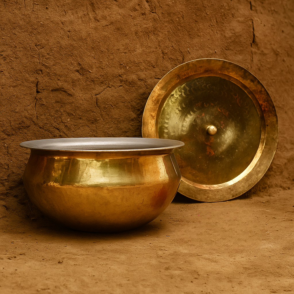 Brass Handi / Sipri for Indian Curries