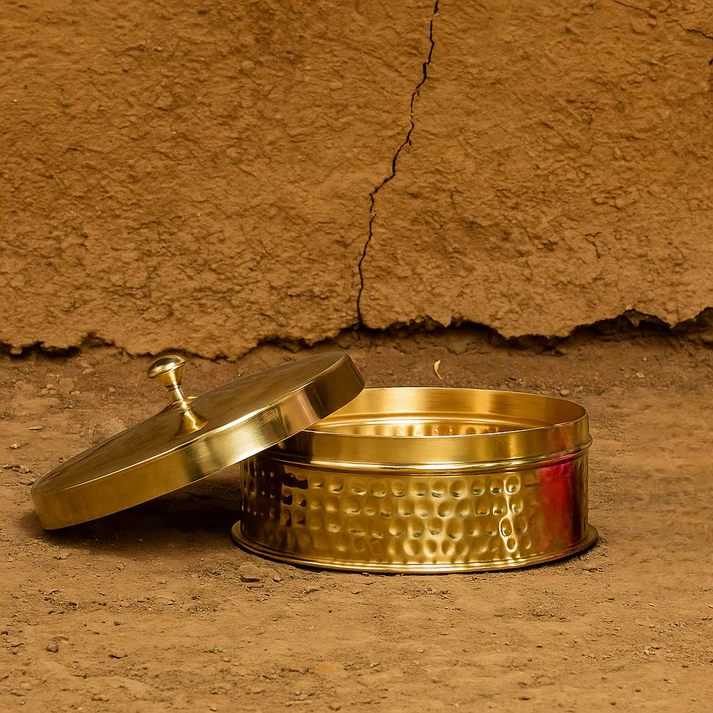 Brass Panjeeri Box