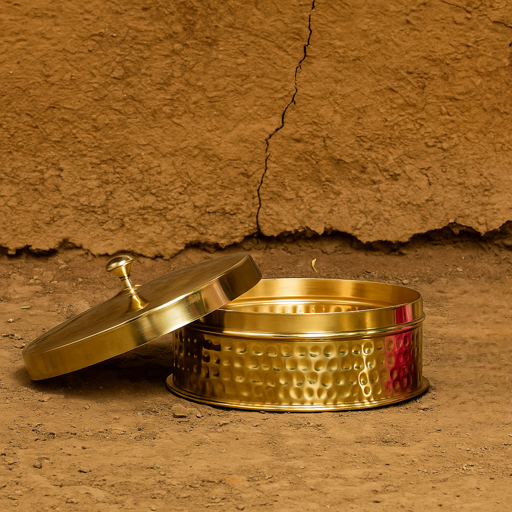 Brass Panjeeri Box