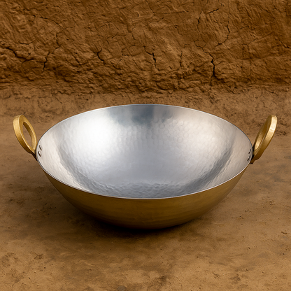 Brass Kadai for Cooking