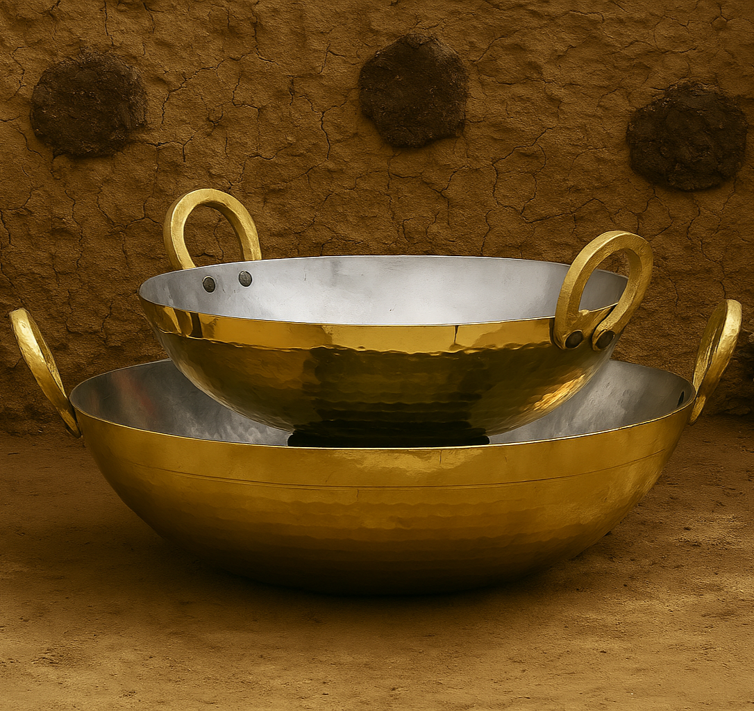 Brass Kadai for Cooking