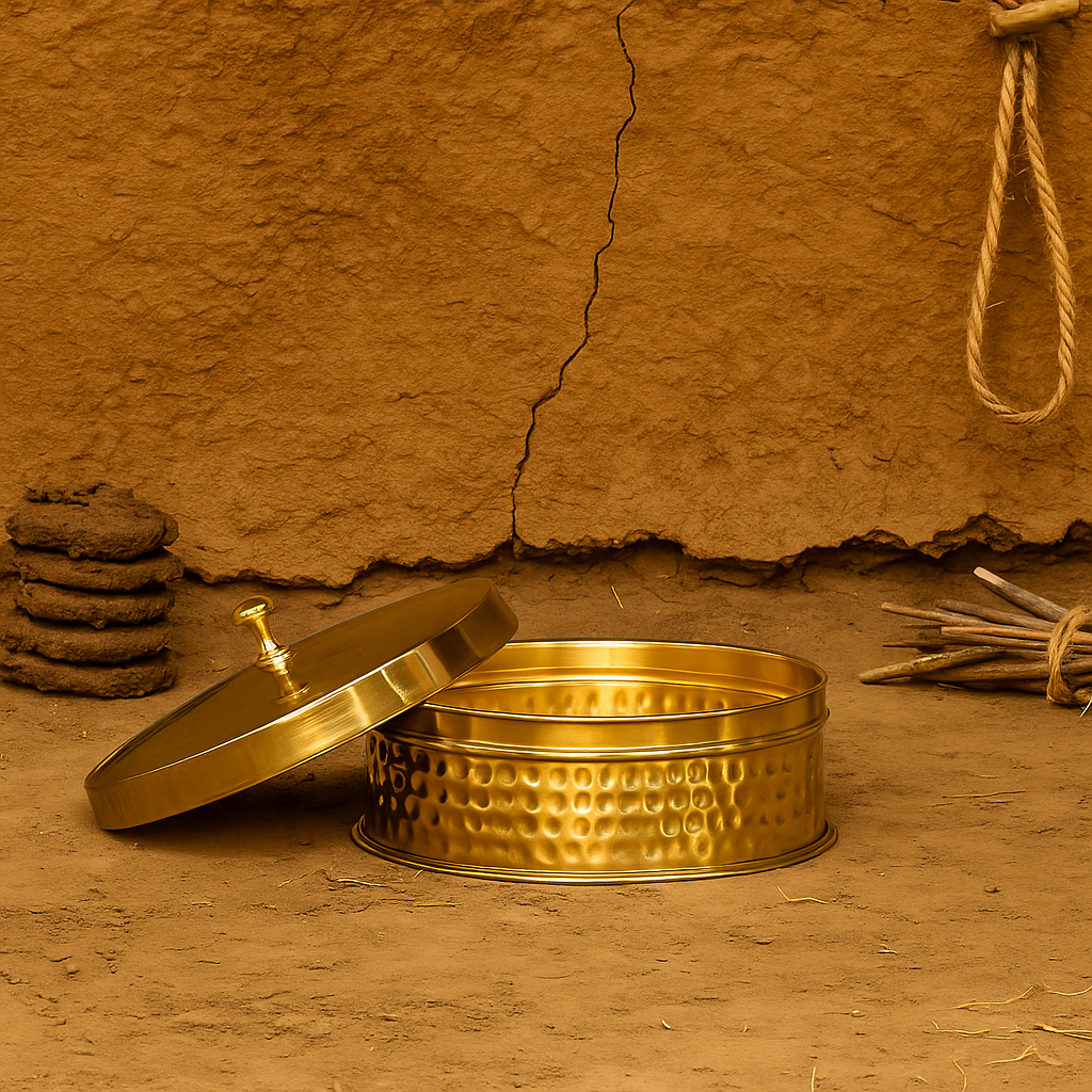 Brass Panjeeri Box