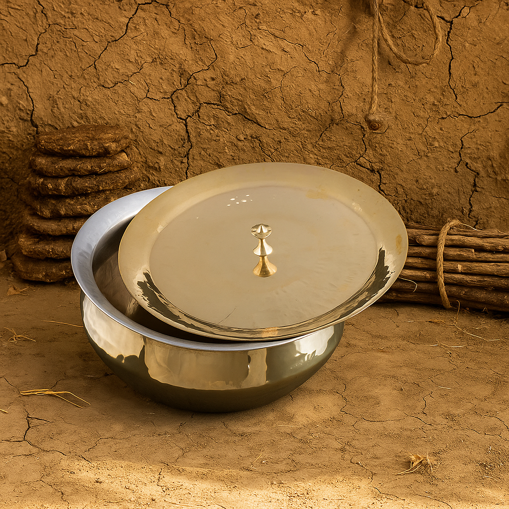 Brass Handi / Sipri for Indian Curries
