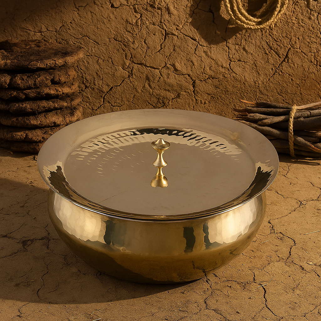 Brass Handi / Sipri for Indian Curries