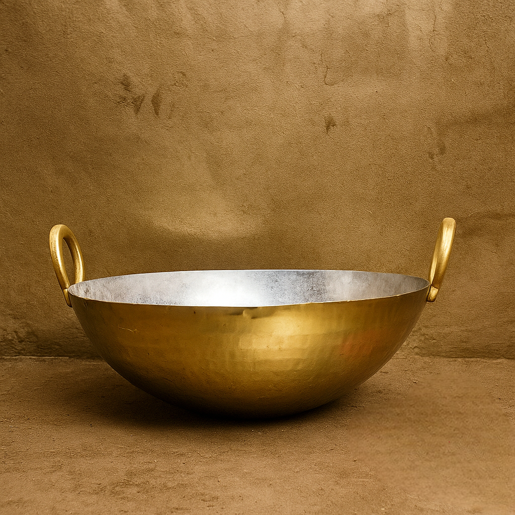 Brass Kadai for Cooking