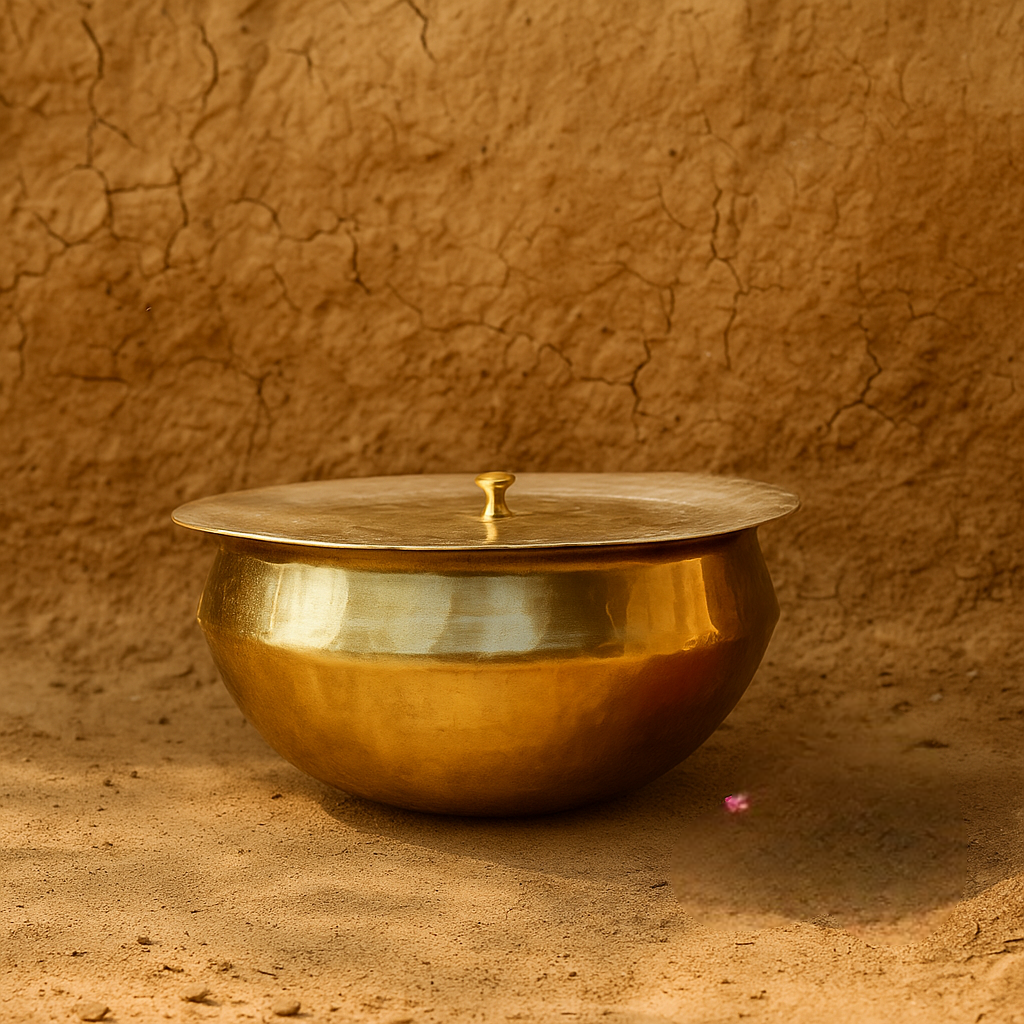 Brass Handi / Sipri for Indian Curries