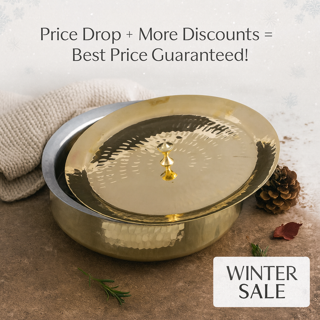 Brass Lagan for Biryani & Indian Curries