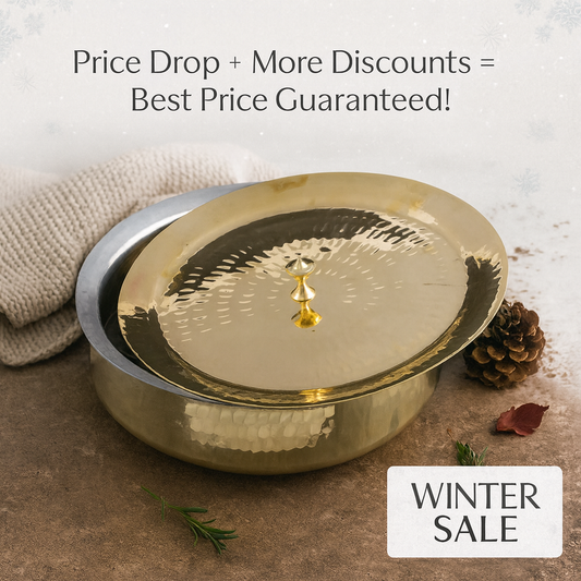 Brass Lagan for Biryani & Indian Curries