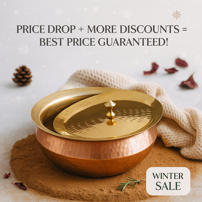 Copper Handi / Sipri for Indian Curries