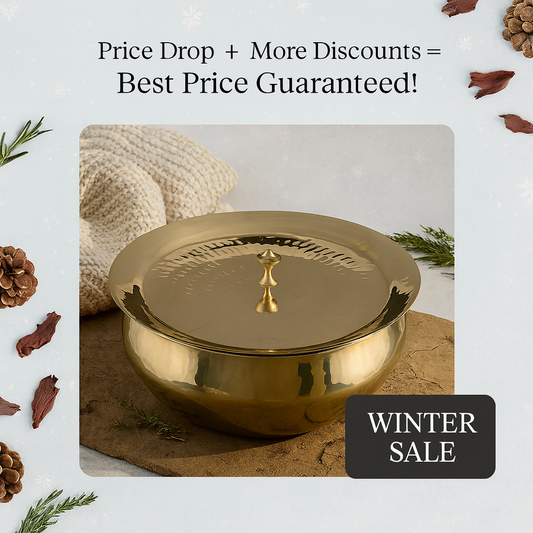 Brass Handi / Sipri for Indian Curries