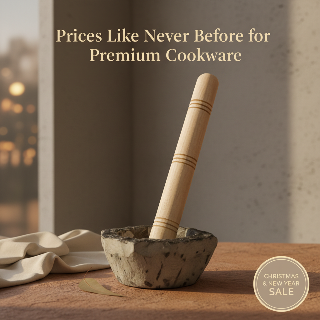 Traditional Dori Sota – Mortar &  Pestle