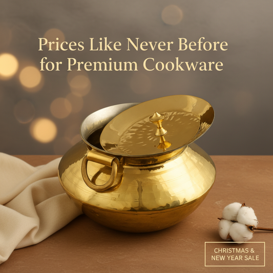 Brass Patili for Dals & Indian Curries