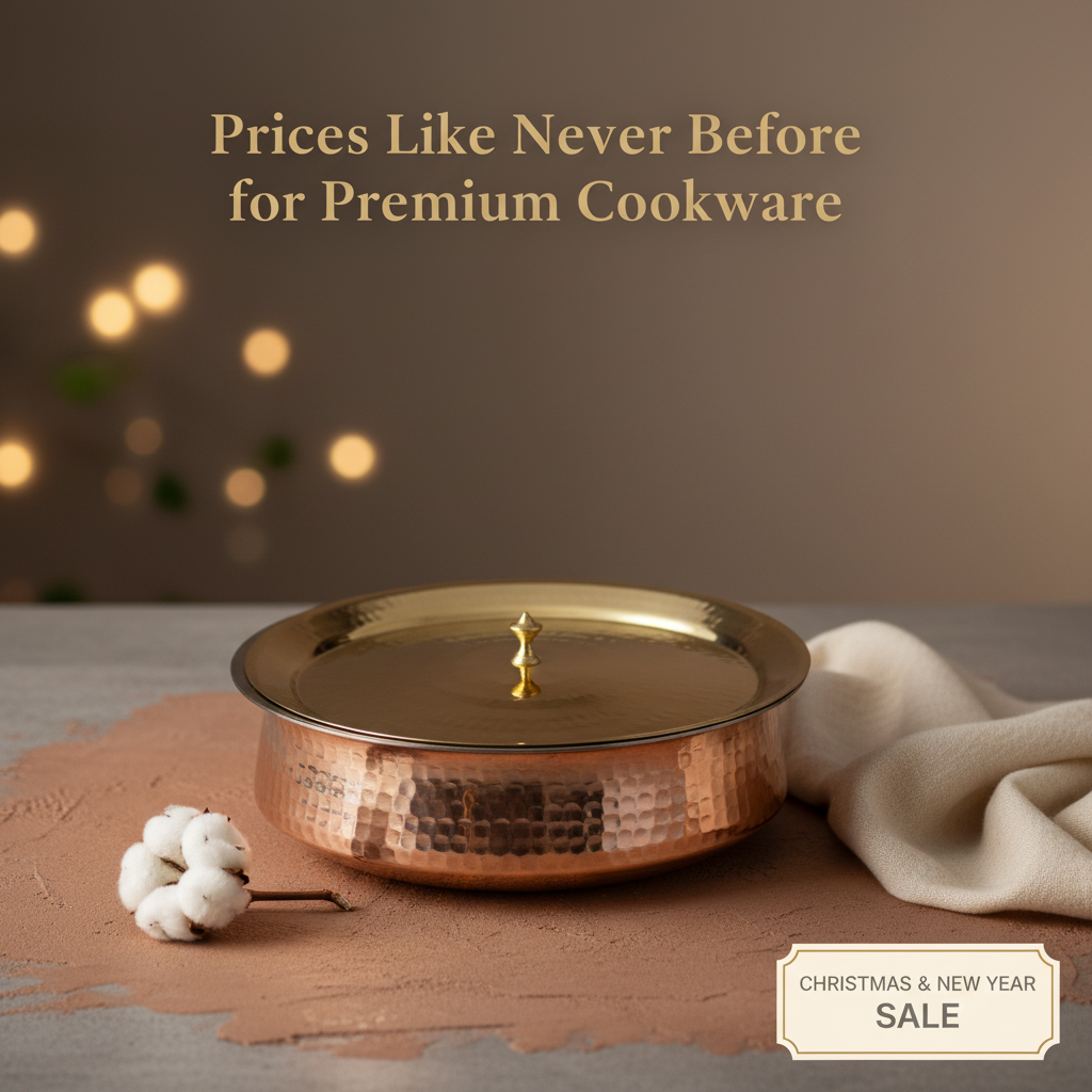 Copper Lagan for Biryani & Indian Curries