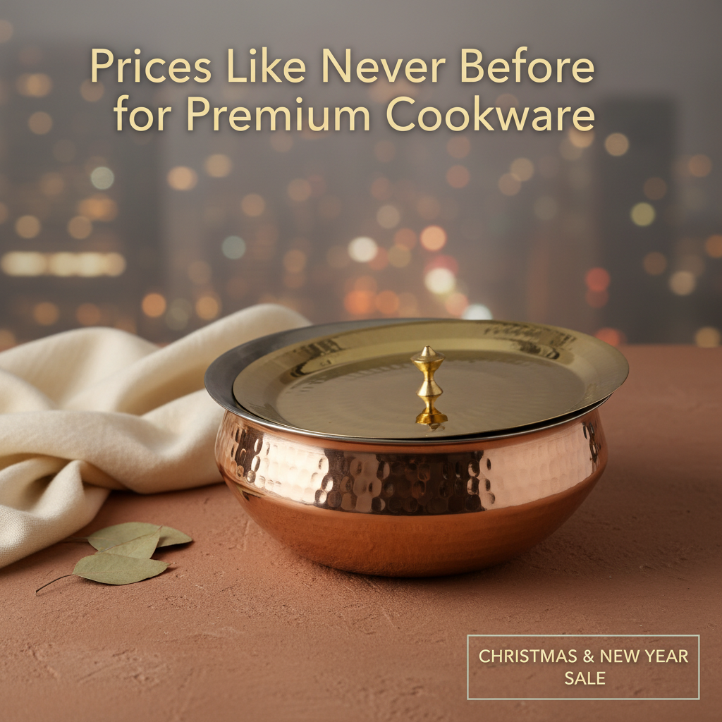 Copper Handi / Sipri for Indian Curries