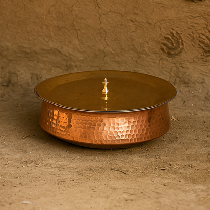 Copper Lagan for Biryani & Indian Curries