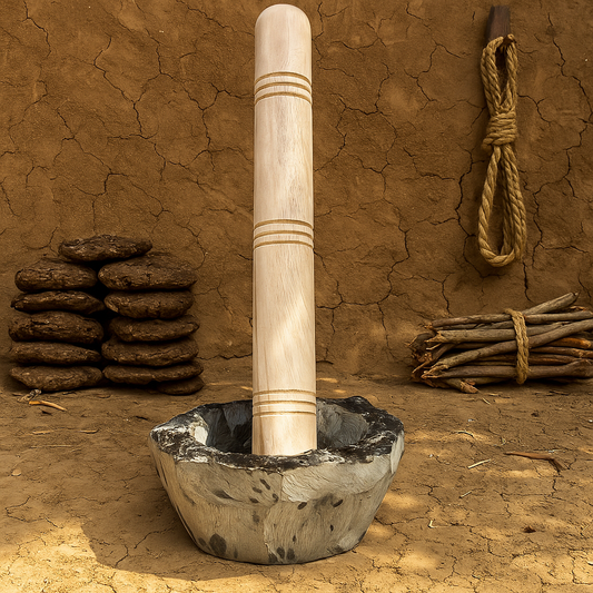 Traditional Dori Sota – Mortar &  Pestle